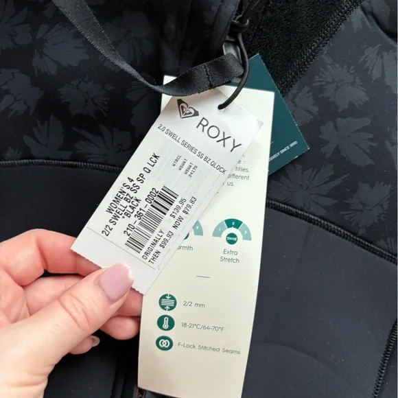 ROXY Women’s Wetsuit *4* *NWT* - Picture 4 of 6